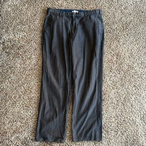 Men’s Peter Millar gray cotton chino pants size 36x29